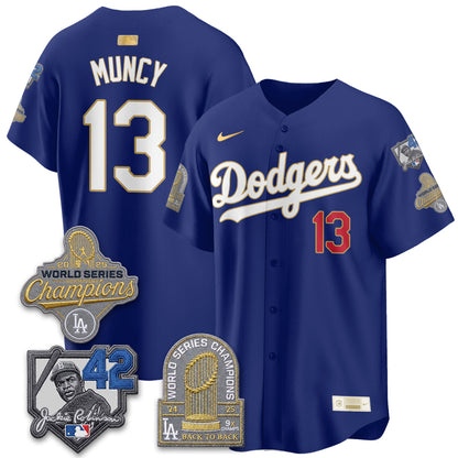 LAD 2026 Jackie Robinson New Era Vapor Limited Jersey - All Stitched-DTD