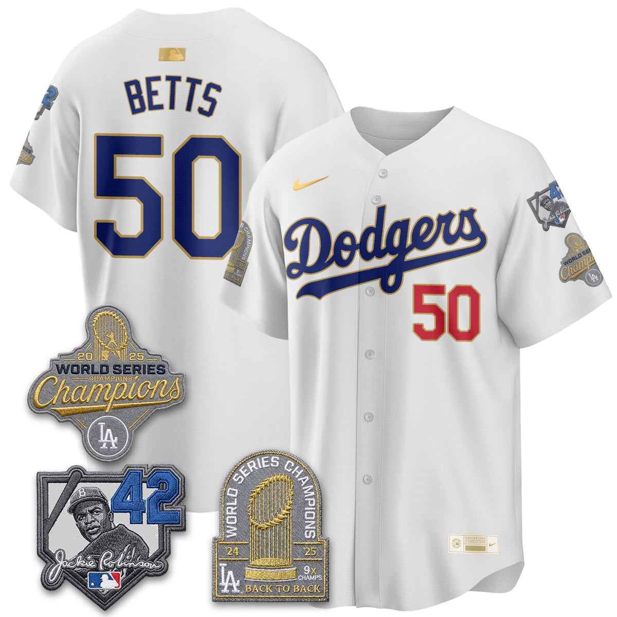 LAD 2026 Jackie Robinson New Era Vapor Limited Jersey - All Stitched-DTD