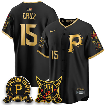 PIT Vapor Limited Jersey - Cobra & Est 1887 Patch - All Stitched-DTD