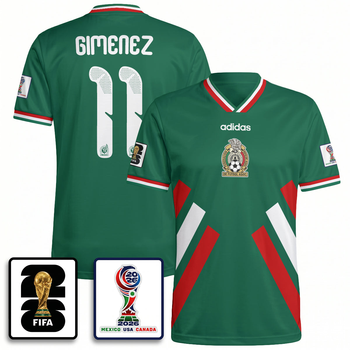 Mexico WC 2026 Fan Gear Version Jersey - Printed-DTD