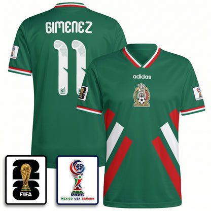 Mexico WC 2026 Fan Gear Version Jersey - Printed-DTD