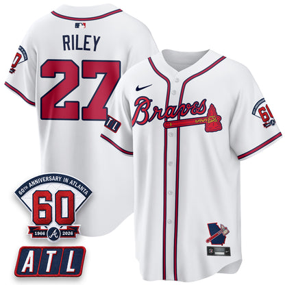 ATL 2026 60th Anniversary Vapor Limited Jersey - All Stitched-DTD
