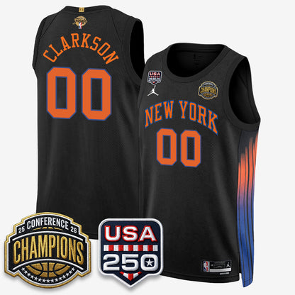 NYK 2026 NBA Eastern Conference Champions City Edition Jersey V2- Stitched-DTD