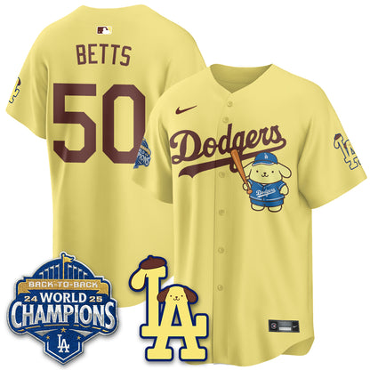 LAD Pompompurin Edition Vapor Jersey - Stitched-DTD