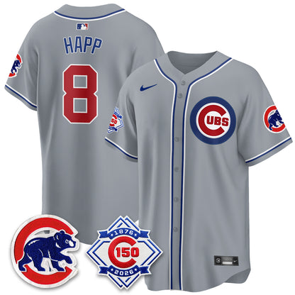 CHC 150th Anniversary Black Out Style Vapor Premier Limited Jersey - All Stitched-DTD