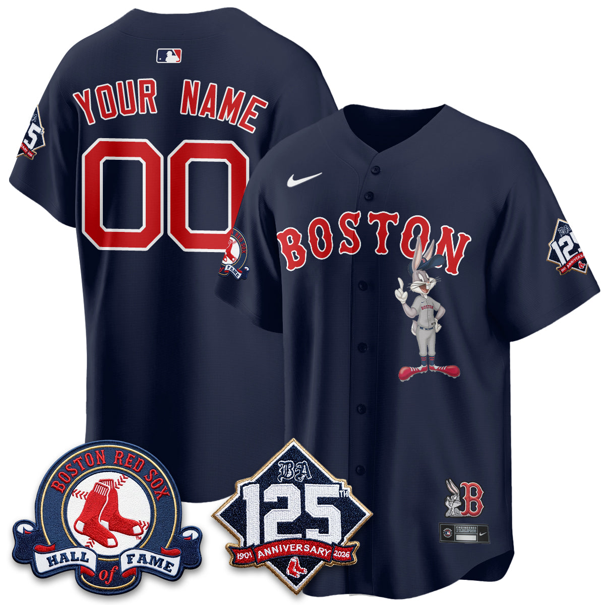 BOS x Bunny Vapor Premier Limited Custom Jersey - Stitched-DTD