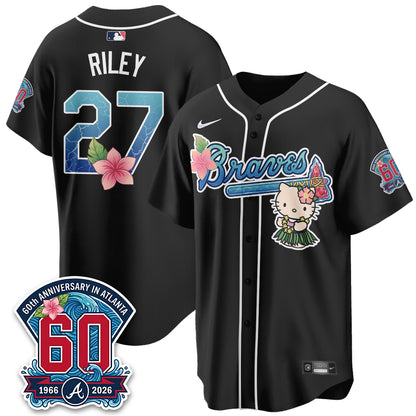 ATL x Meow Aloha Spirit Vapor Jersey - Stitched-DTD