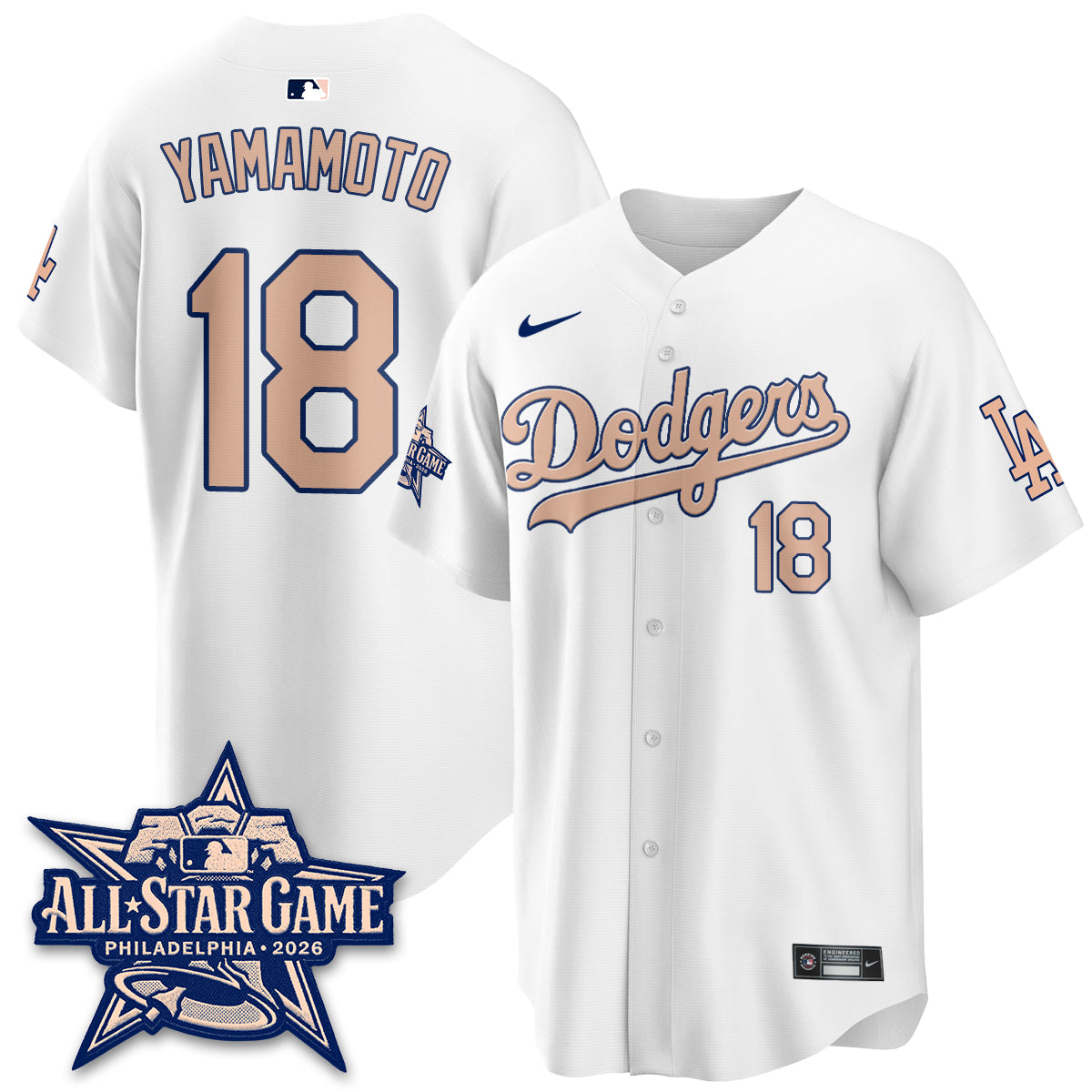 LAD All Star Game 2026 Vapor Jersey - Stitched-DTD