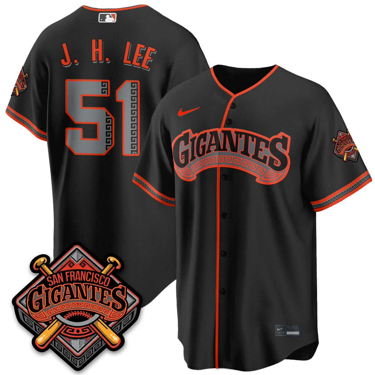 SF GIGANTES Vapor Limited Jersey - All Stitched-DTD