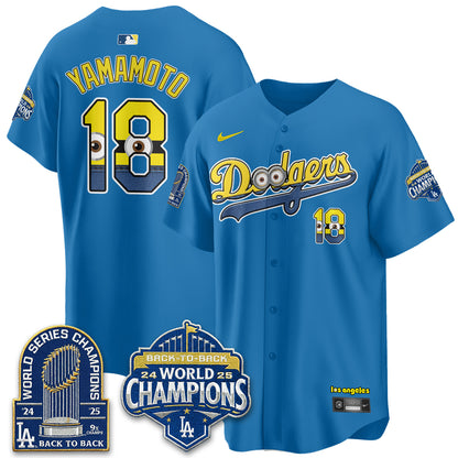 LAD x Yellow Capsules Vapor Jersey - Stitched-DTD
