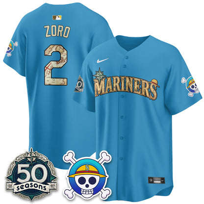 SEA OP Japanese Cartoon Vapor Limited Jersey - Printed-DTD