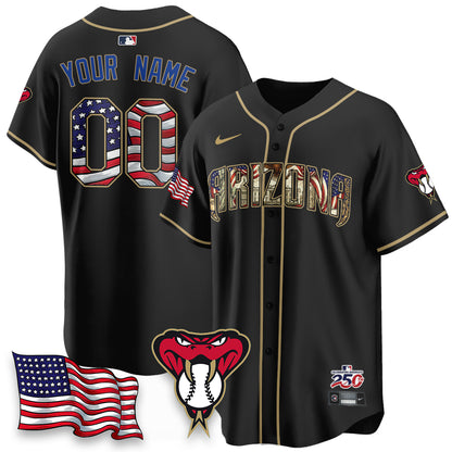 ARI 2026 Independence Day USA Vapor Limited Custom Jersey - Stitched-DTD