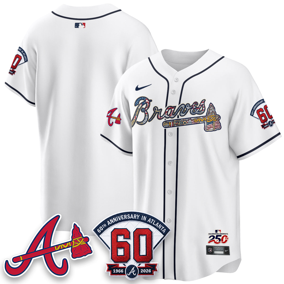 ATL 2026 Independence Day USA Vapor Limited Jersey - Stitched-DTD