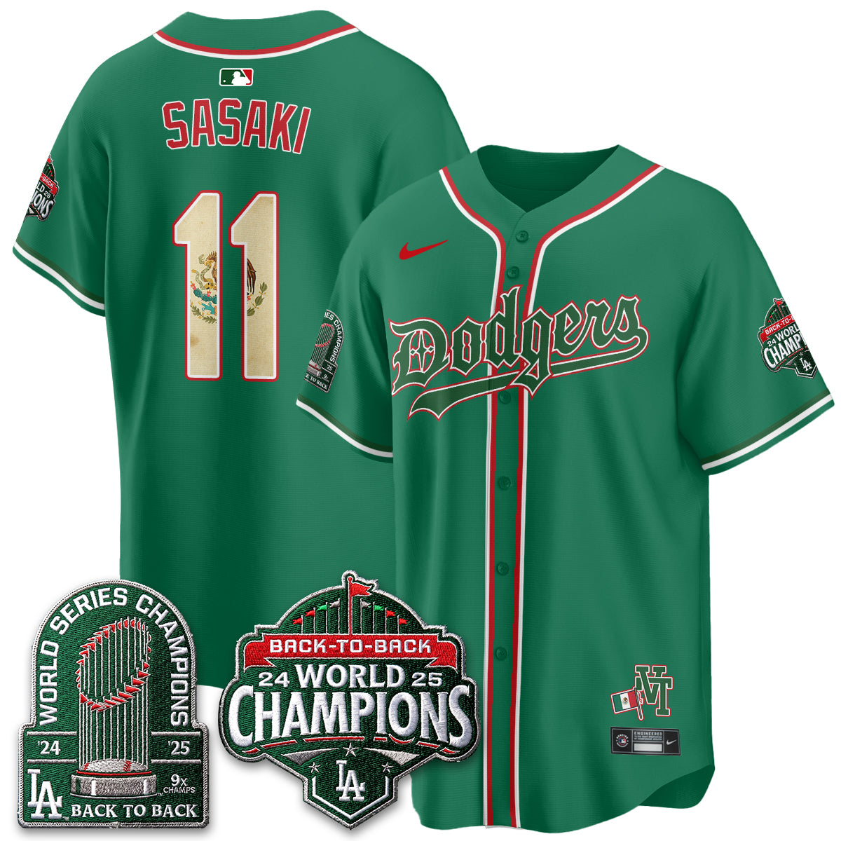 LAD x Mexico Style Vapor Jersey - Stitched-DTD