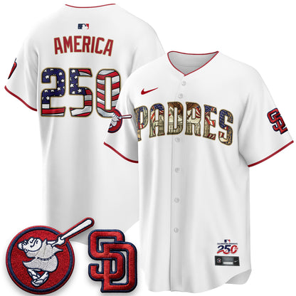 SD 2026 Independence Day USA Vapor Limited Jersey - Stitched-DTD