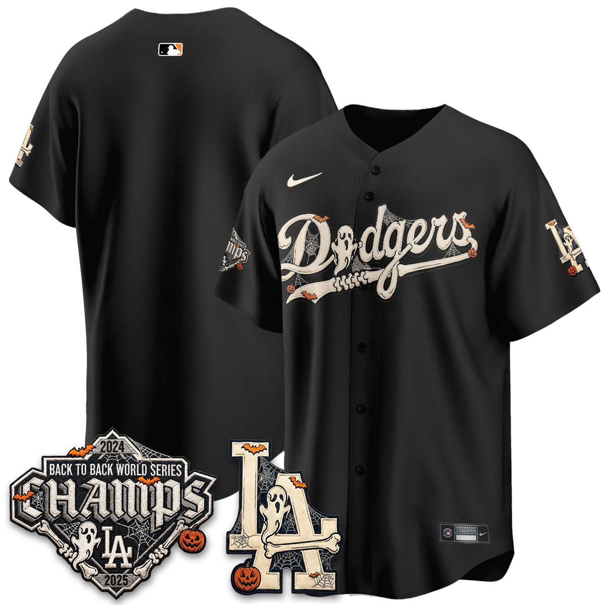 LAD Halloween 2026 Vapor Jersey - Stitched-DTD