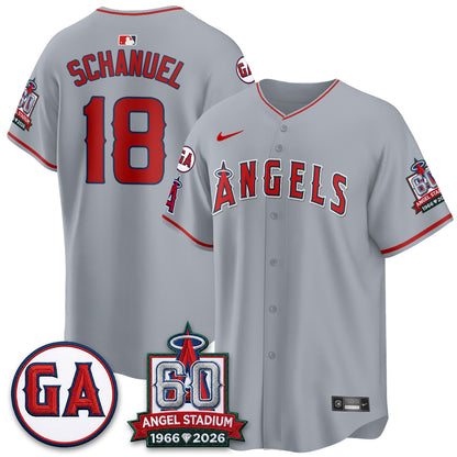 LAA 60th Anniversary Vapor Jersey - All Stitched V3-DTD