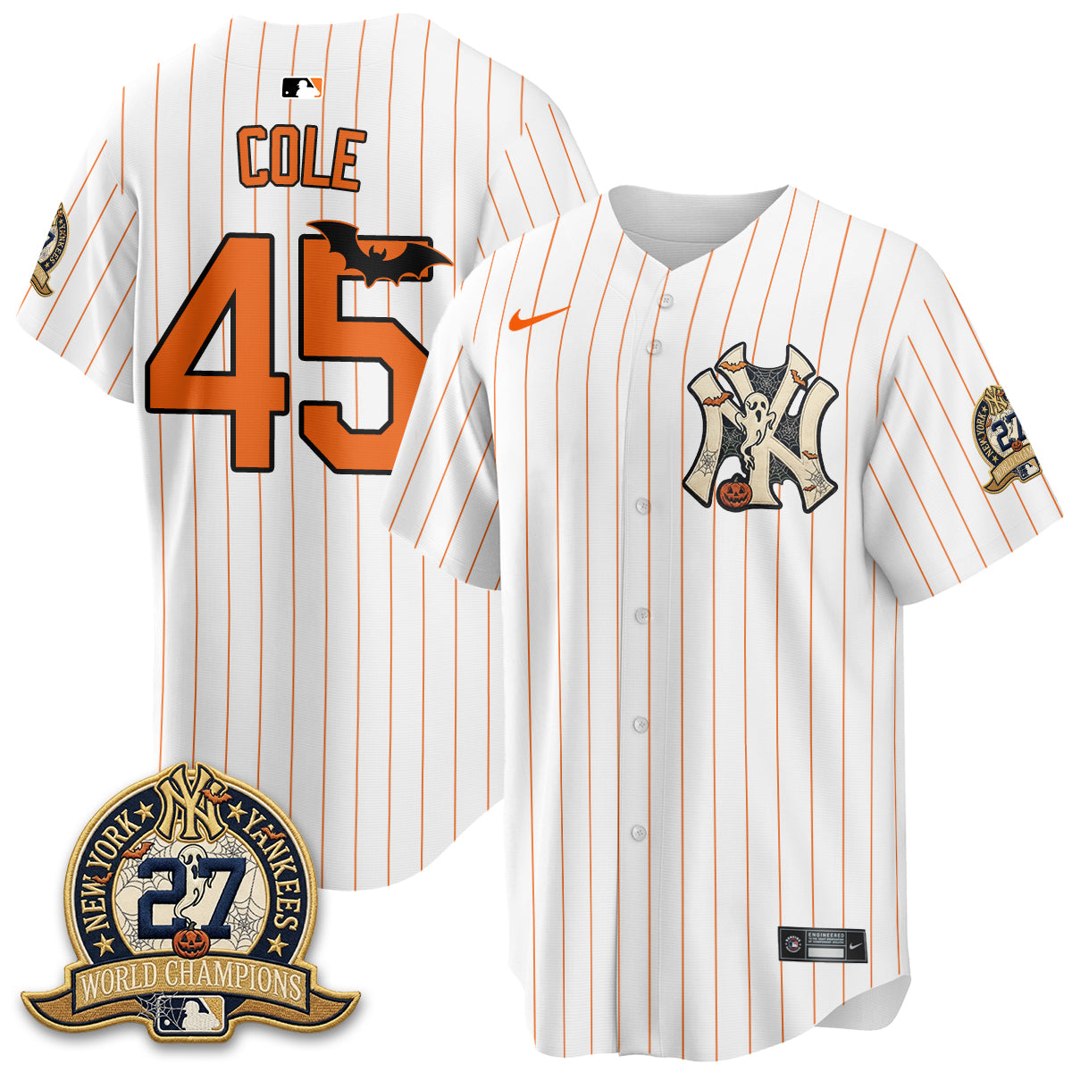 NYY Halloween 2026 Vapor Limited Jersey - Stitched-DTD