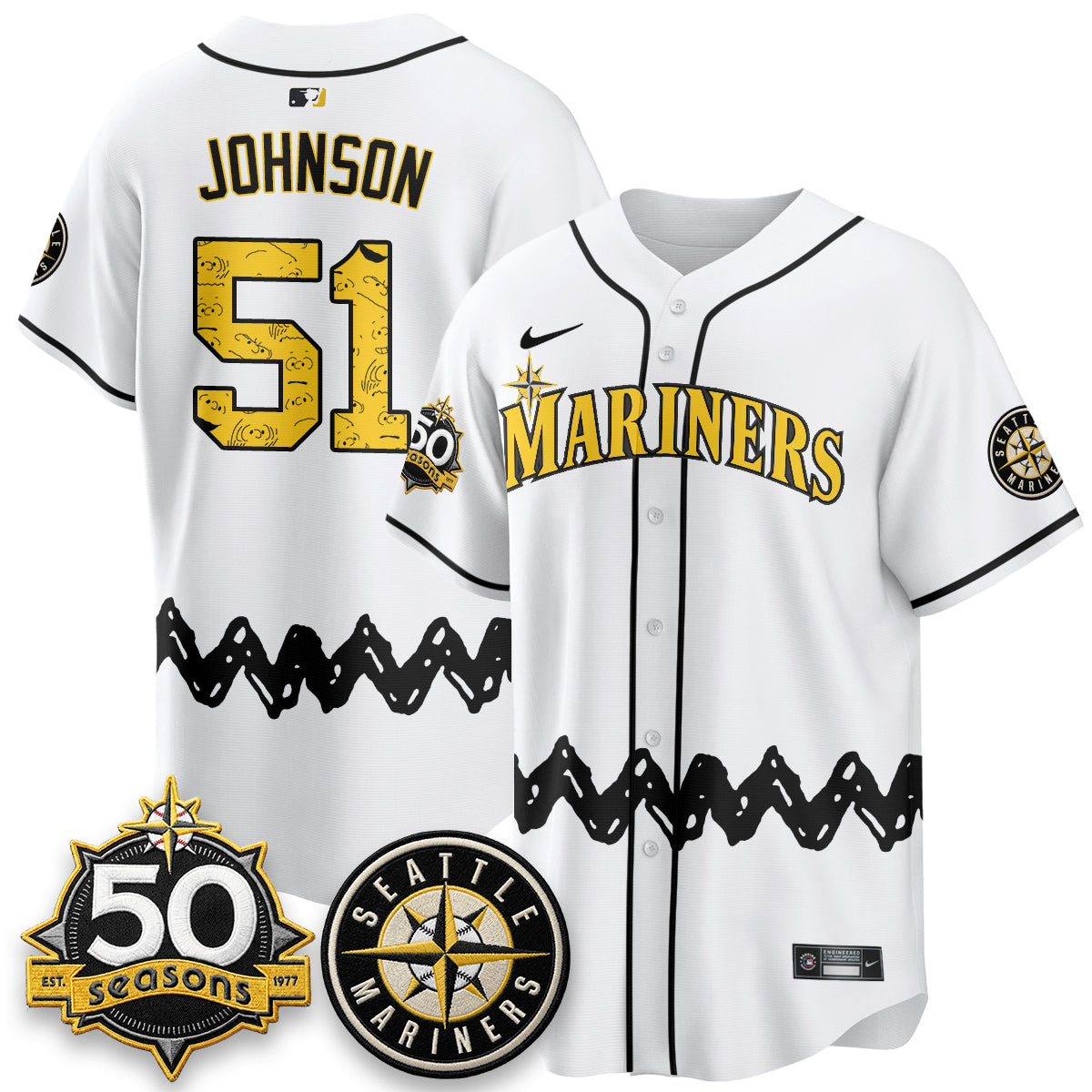 SEA x P-Nuts Vapor Limited Jersey - Stitched-DTD