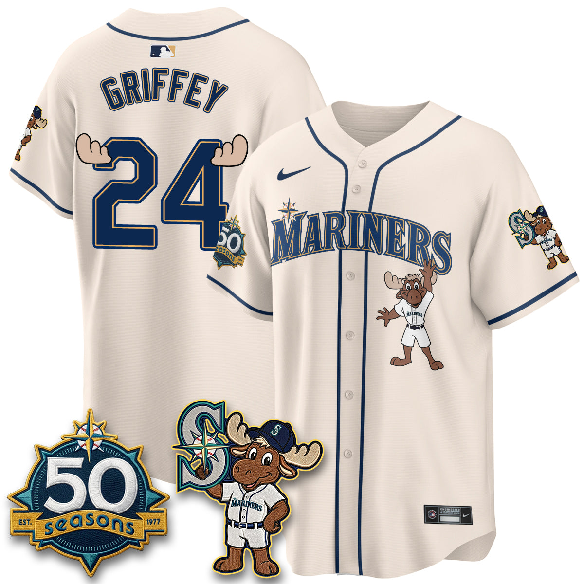 SEA Mascot Jersey - All Stitched-DTD