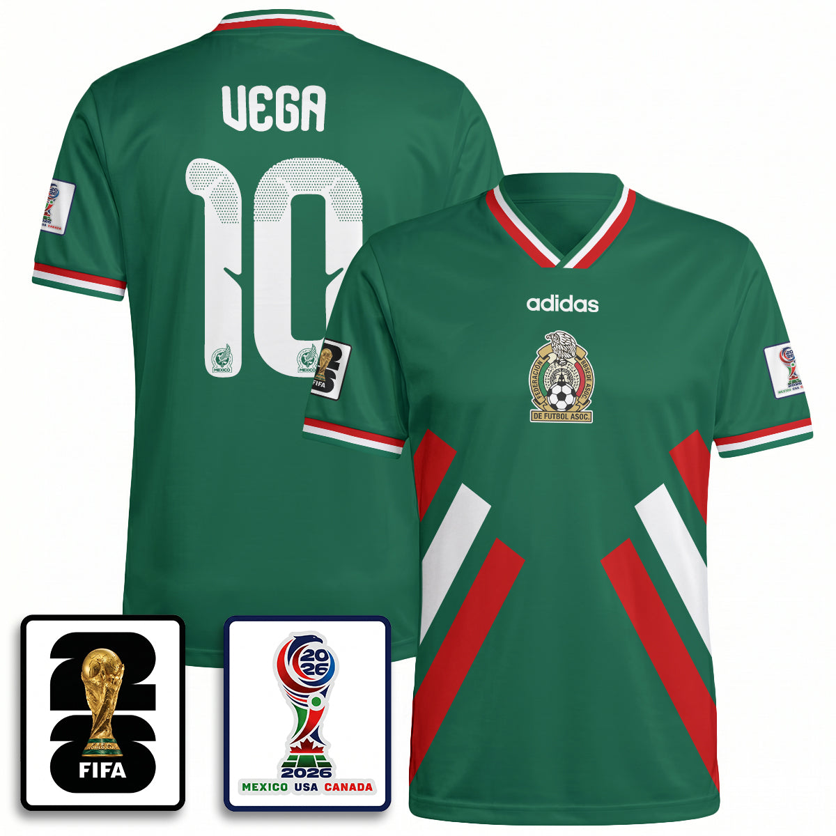 Mexico WC 2026 Fan Gear Version Jersey - Printed-DTD