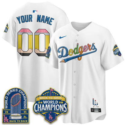 LAD x Back to School Style Vapor Custom Jersey - Stitched-DTD