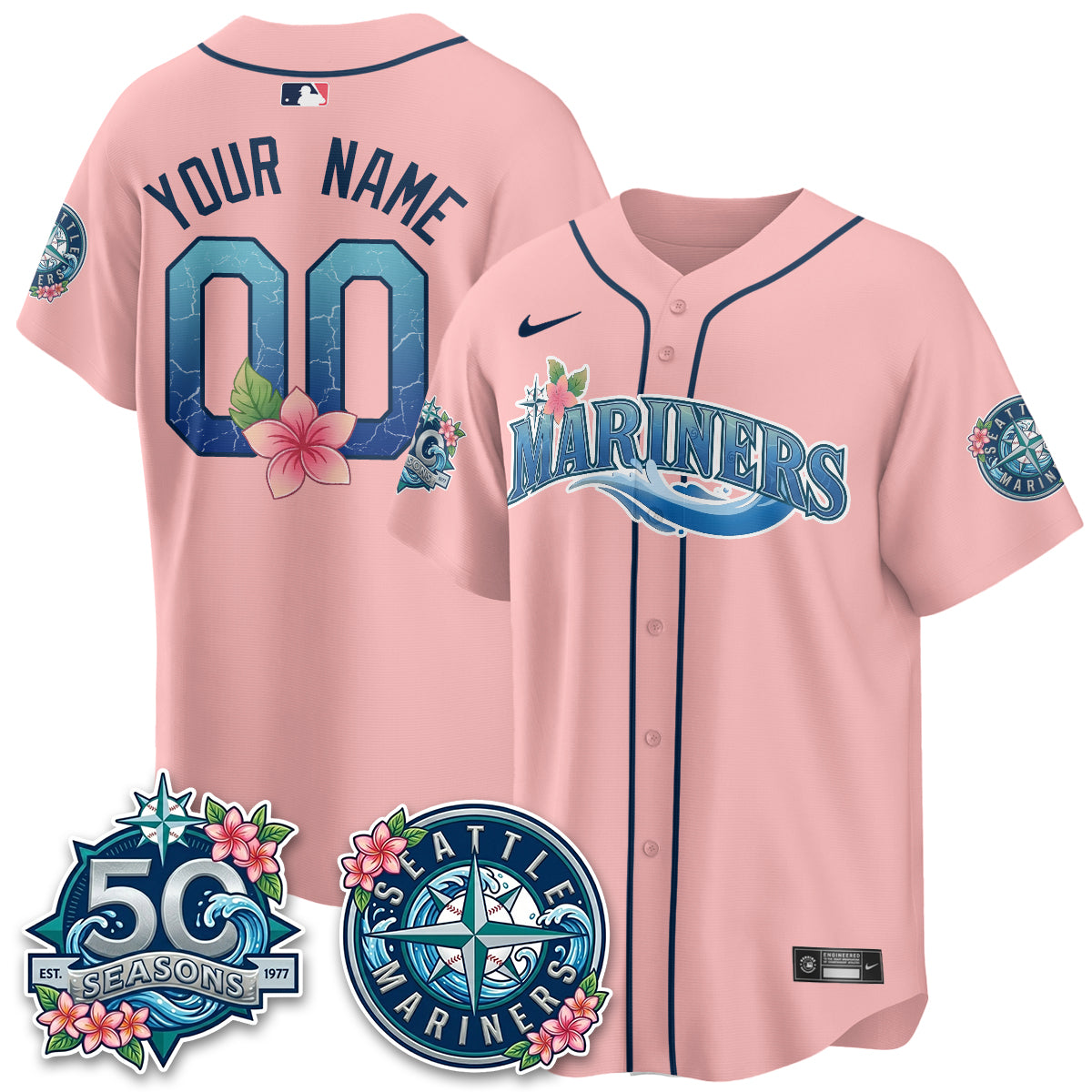 SEA "Aloha Spirit" Vapor Limited Custom Jersey - Printed-DTD