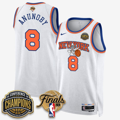 NYK 2026 NBA Eastern Conference Champions x Looney Tunes Vapor Jersey V2- Stitched-DTD