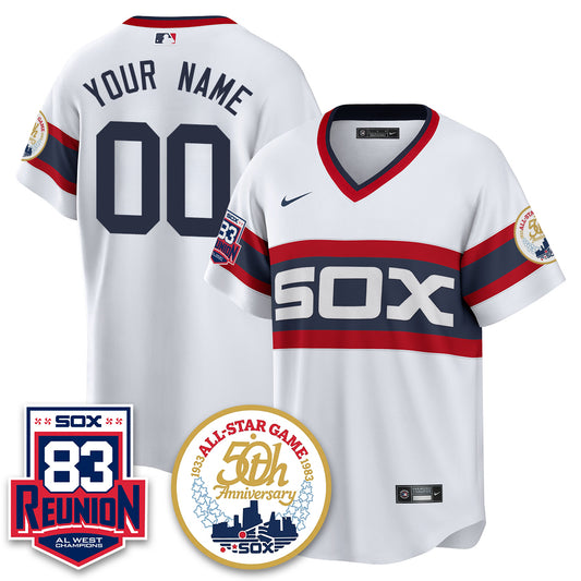 CWS Reunion All West Champions Vapor Custom Jersey - Stitched-DTD