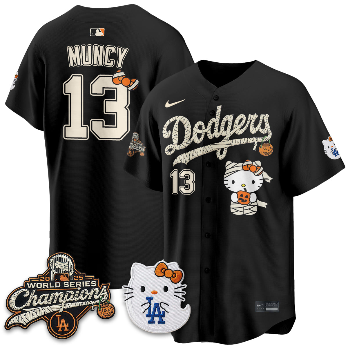 LAD Halloween 2026 Vapor Jersey V2- Stitched-DTD