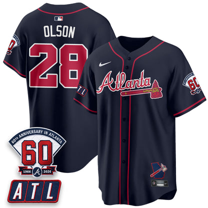 ATL 2026 60th Anniversary Vapor Limited Jersey - All Stitched-DTD