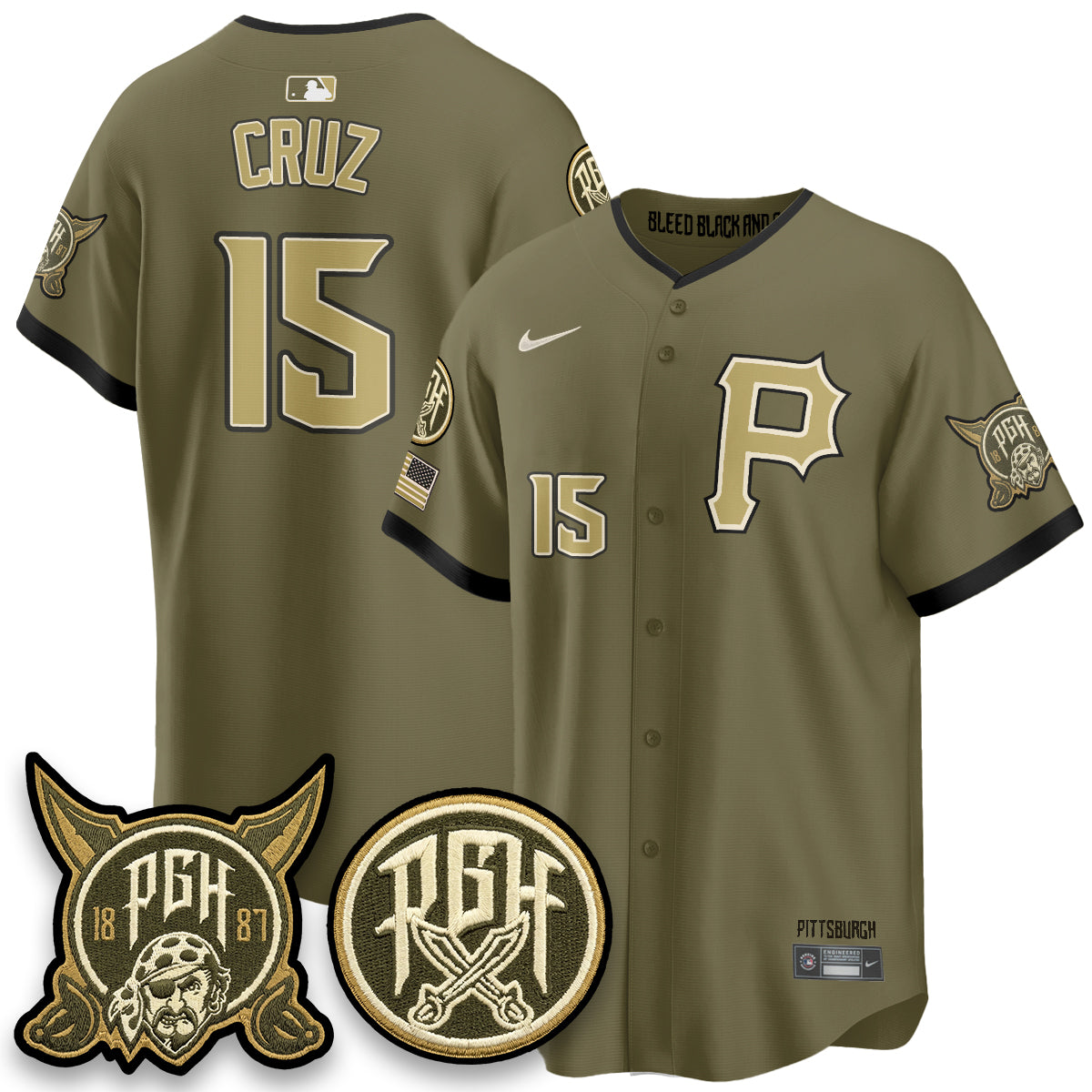 PIT 2026 Armed Forces Day Jersey - All Stitched-DTD