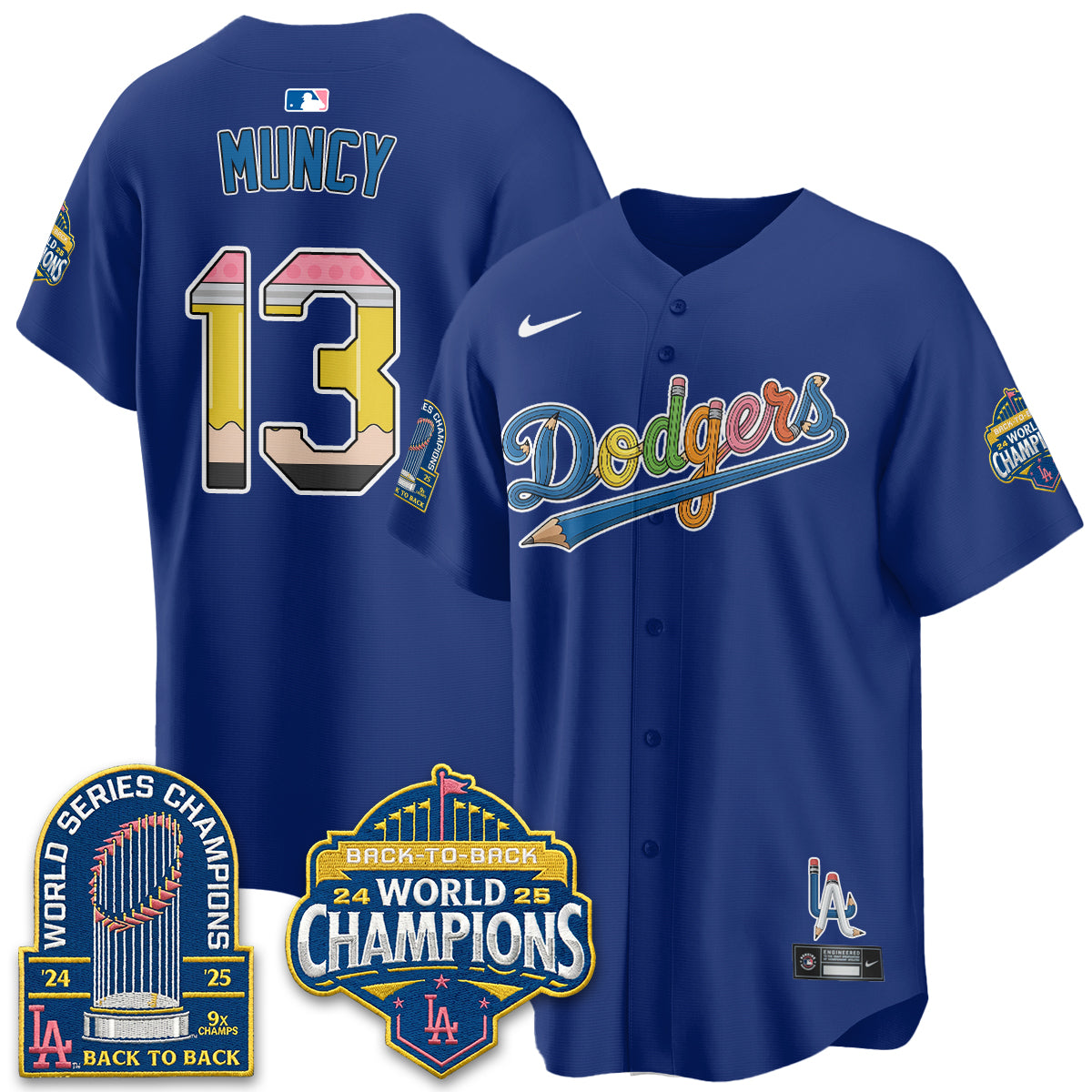 LAD x Back to School Style Vapor Jersey - Stitched-DTD