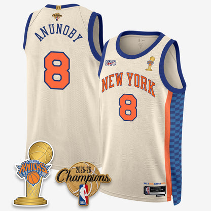 NYK 2026 Basketball Champions Vapor Jersey - Stitched-DTD