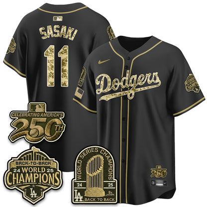 LAD Military Appreciation Game Day Jersey V2 - Stitched-DTD