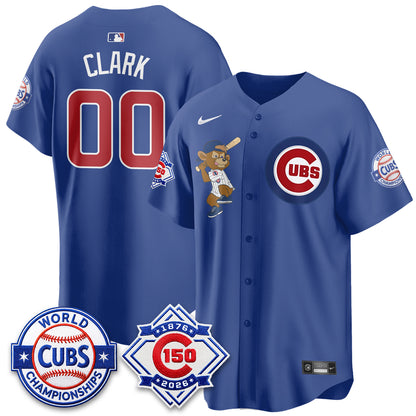 Chicago Cubs Clark Edition Vapor Limited Jersey - Stitched-DTD