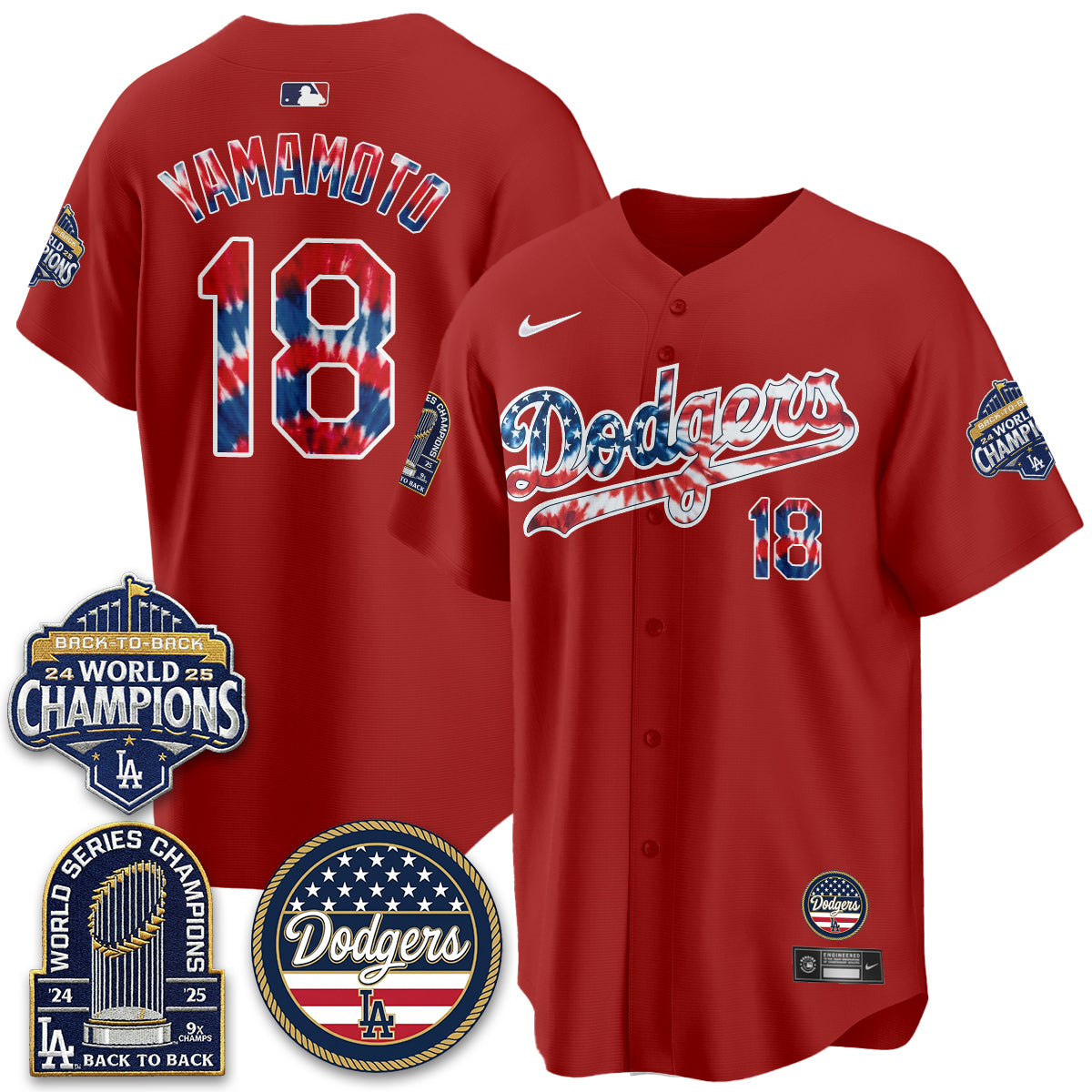 LAD Americana 2026 Vapor Limited Jersey - Stitched-DTD