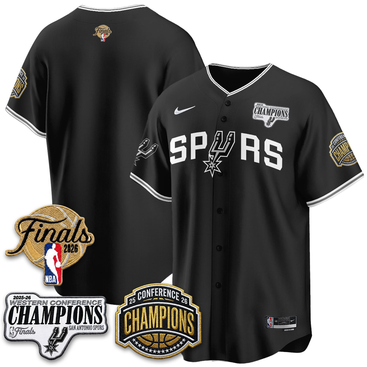SAS 2026 Basketball Finals Vapor Jersey - Stitched-DTD