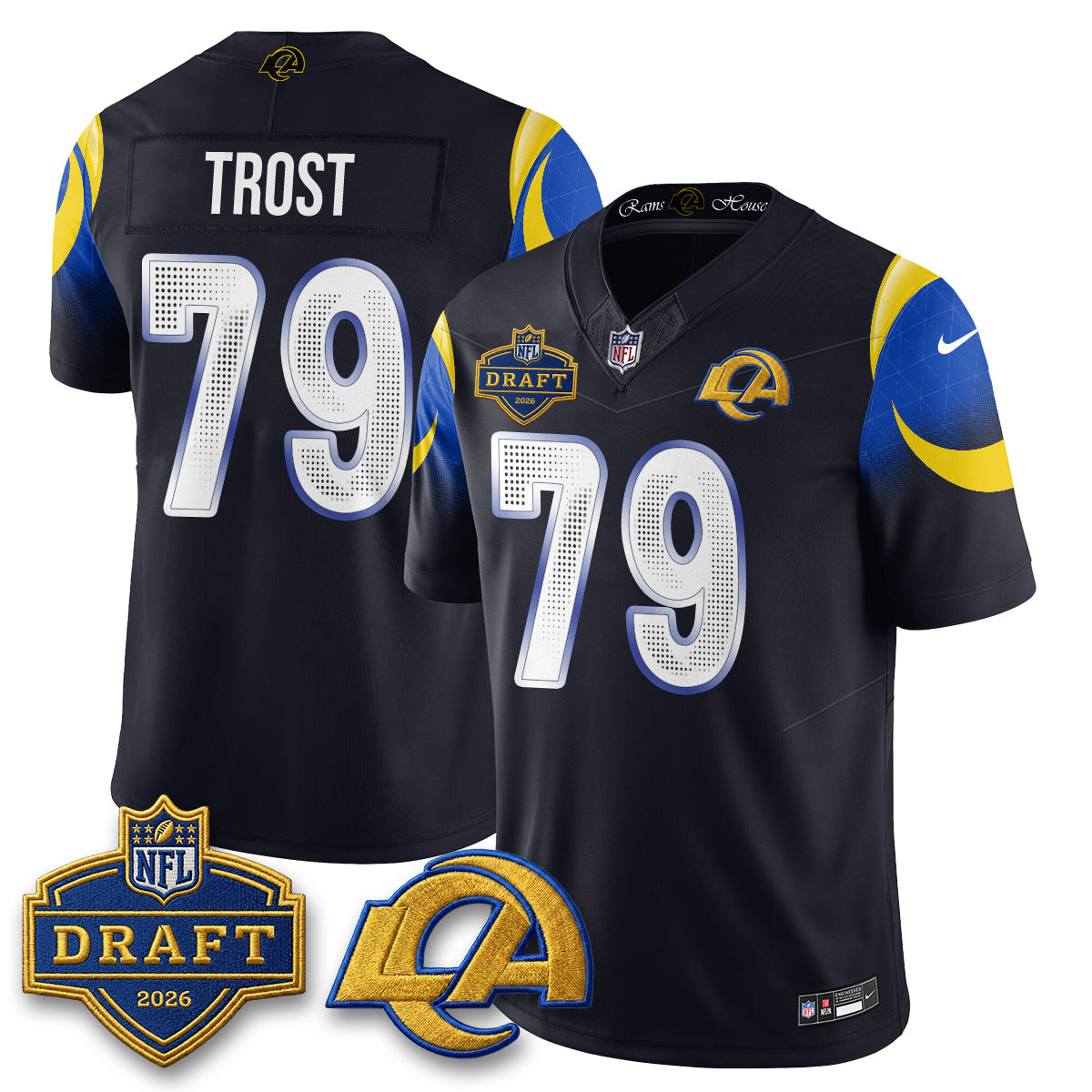 LAR 2026 NFL Draft Jersey - All Stitched-DTD