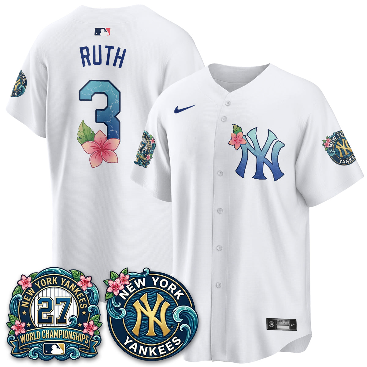 NYY "Aloha Spirit" Vapor Limited Jersey - Printed-DTD