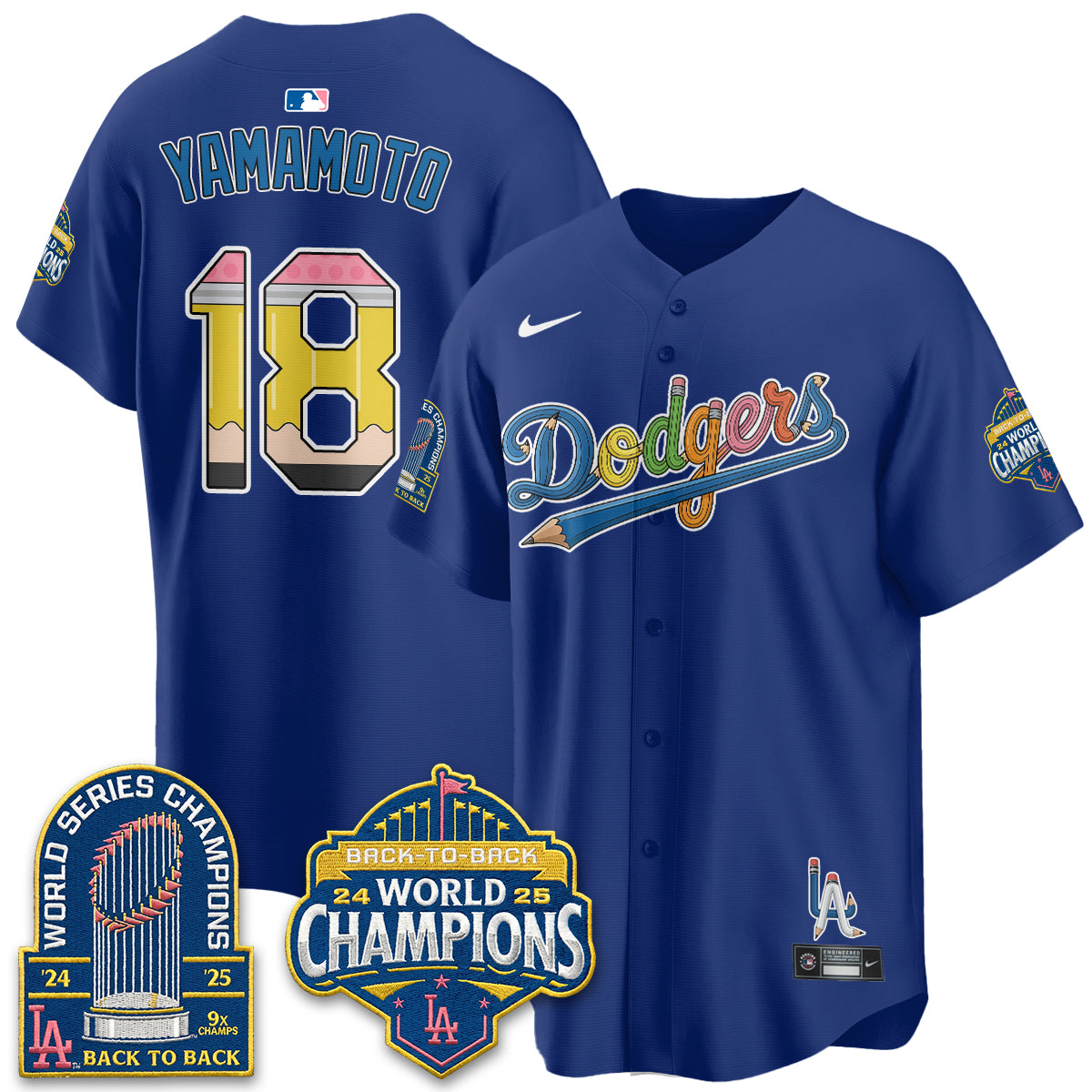 LAD x Back to School Style Vapor Jersey - Stitched-DTD