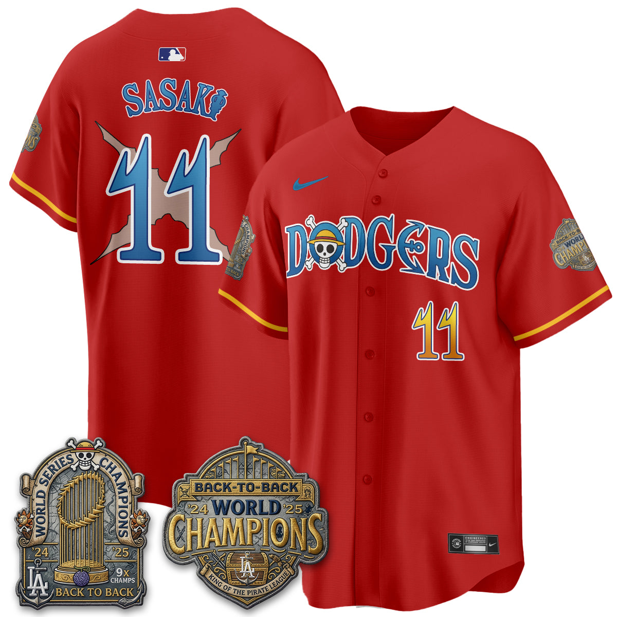 LAD Japanese Cartoon Vapor Limited Jersey - Stitched-DTD