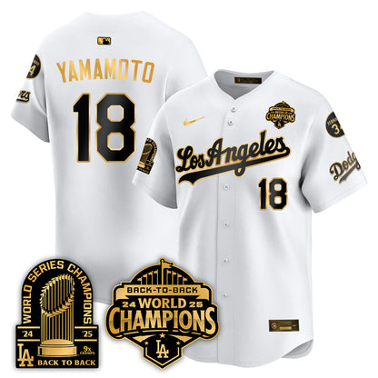 LAD Alternate  Vapor Limited Jersey - 9x Champs - All Stitched-DTD