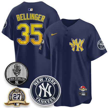 NYY x PKM Cartoon Limited Jersey -  Stitched-DTD