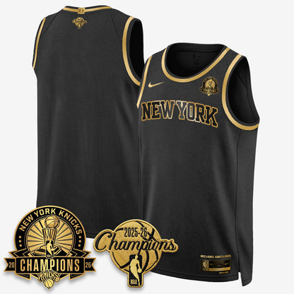 NYK 2026 Basketball Champions Special Edition Vapor Jersey V2- Stitched-DTD