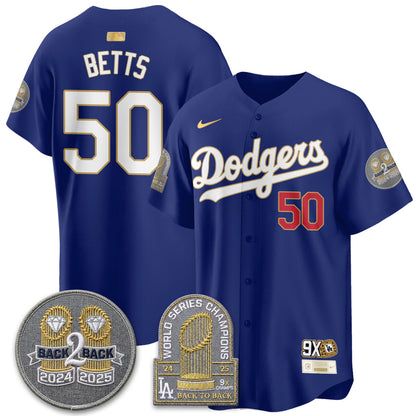LAD Vapor Limited Jersey - Back to Back Champion - All Stitched-DTD