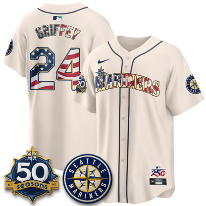 SEA Americana 2026 Vapor Limited Jersey - Stitched-DTD