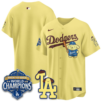 LAD Pompompurin Edition Vapor Jersey - Stitched-DTD