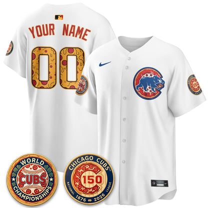 CHC Deep Dish Pizza Vapor Limited Custom Jersey - Stitched-DTD