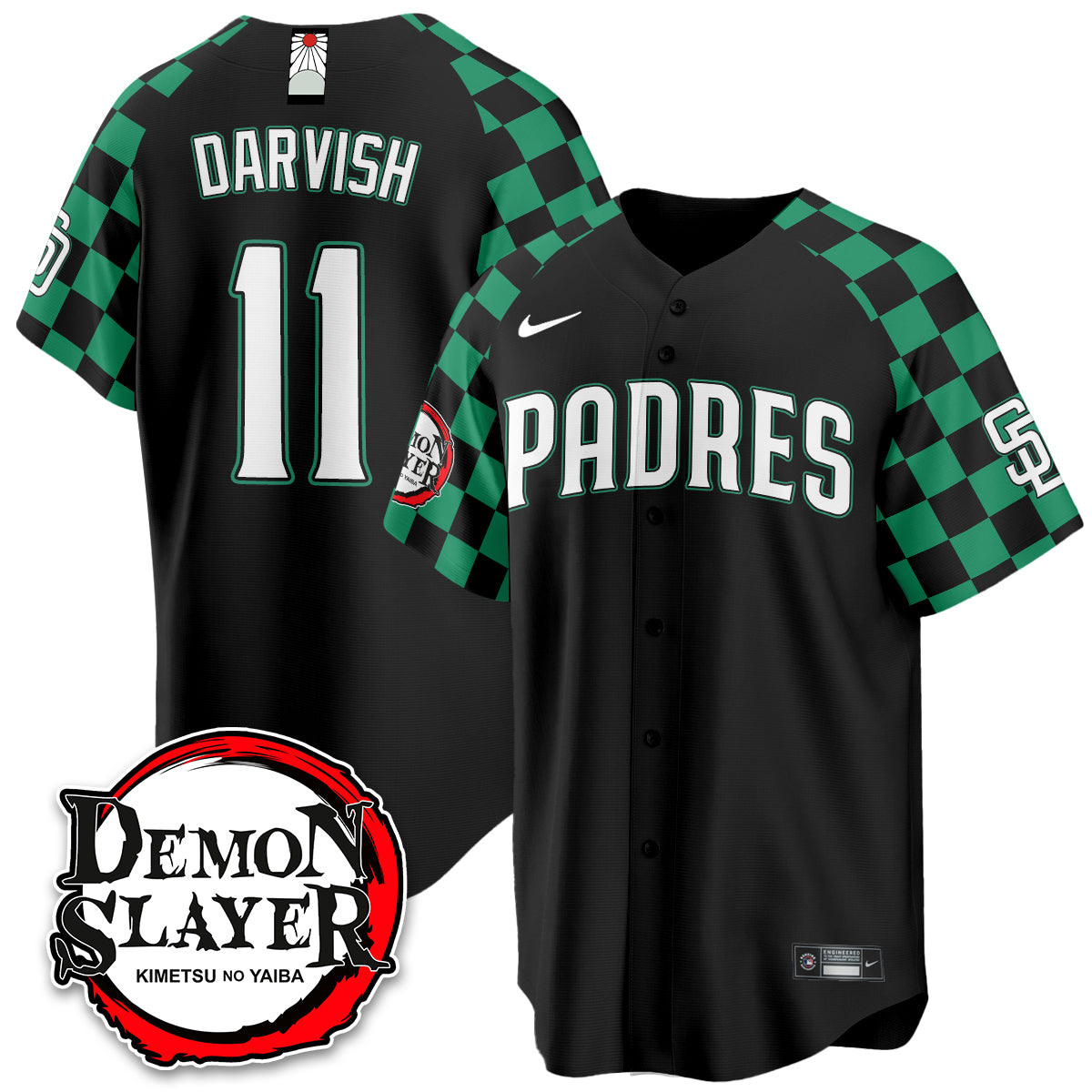 SD Demon Slayer Vapor Limited Jersey - Stitched-DTD
